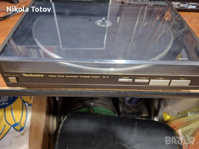Продава се грамофон Technics SL-5. , снимка 3 - Грамофони - 53407762