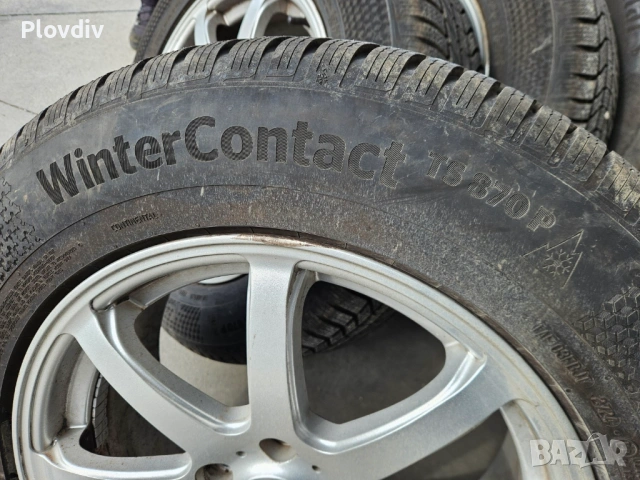 4бр. 225/65 17 зимни гуми CONTINENTAL 870, 2024г. 8-9мм, снимка 9 - Гуми и джанти - 53504921