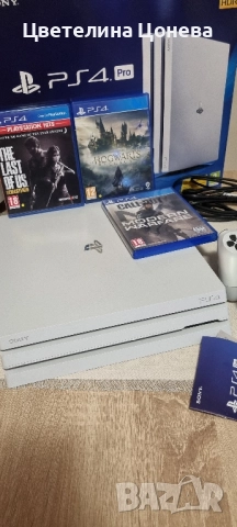 Playstation 4 Pro 1TB + 2 джойстика със станция + 3 игри, снимка 7 - PlayStation конзоли - 52367762
