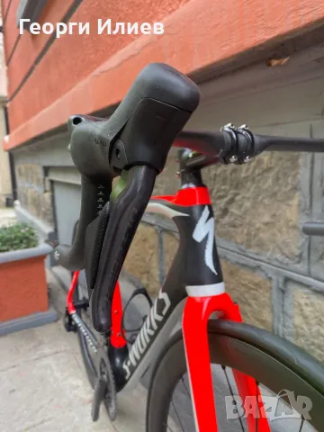 Карбонов велосипед S-WORKS TARMAC SL5 disc.ULTEGRA di2-12V.MAVIC., снимка 9 - Велосипеди - 50311064