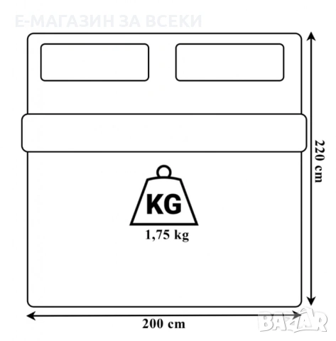 Целогодишен олекотен юрган, снимка 4 - Олекотени завивки и одеяла - 53945193