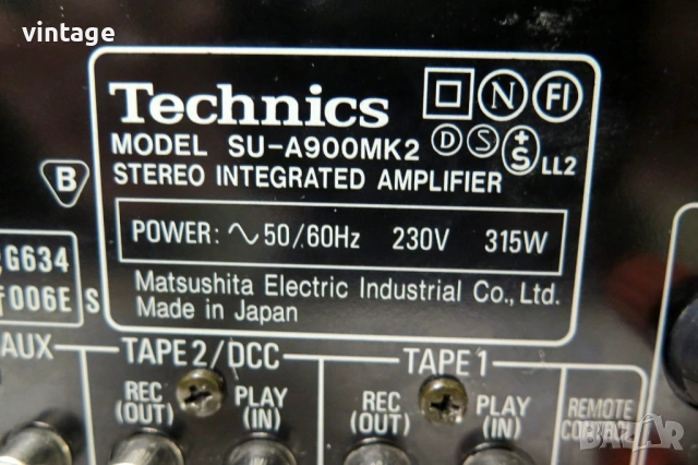 Technics SU-A900MK2, снимка 11 - Ресийвъри, усилватели, смесителни пултове - 53313008