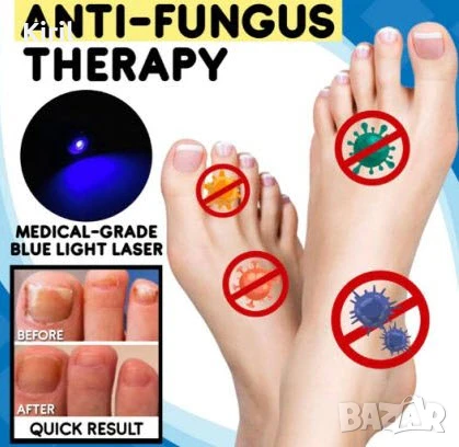 Лазер срещу - против гъбички по ноктите и акне комплект  , снимка 3 - Други - 50530090