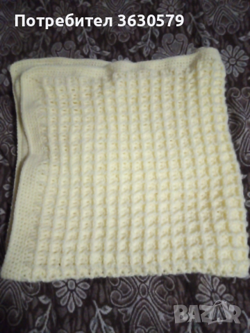 Ръчно плетени детски одеала, снимка 9 - Чорапи - 52685559