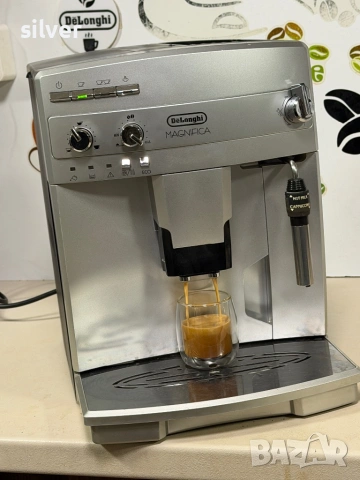 Кафемашина кафе автомат delonghi magnifica с гаранция, снимка 9 - Кафемашини - 53208296