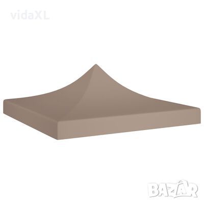 vidaXL Покривало за парти шатра, 3х3 м, таупе, 270 г/м²（SKU:315321