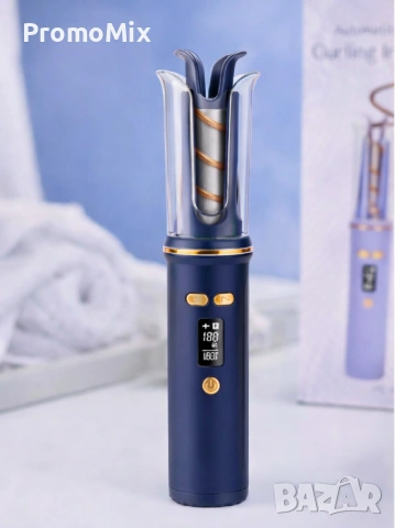 Автоматична маша за коса Gurling Iron HG-086 USB Керамична мобилна преносима за къдрици преса, снимка 4 - Преси за коса - 53737567