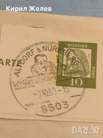 Стар пощенски плик с марки и печати Германия за КОЛЕКЦИЯ ДЕКОРАЦИЯ 26485, снимка 4 - Филателия - 46261149