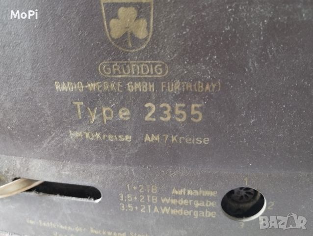 GRUNDIG лампово радио, снимка 2 - Радиокасетофони, транзистори - 45294832