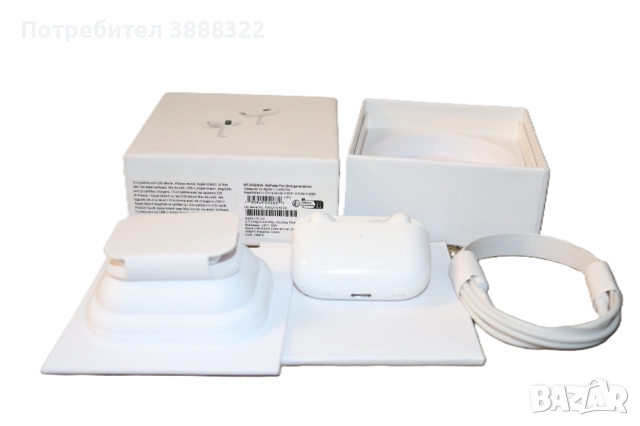 apple airpods pro 2nd generation слушалки, снимка 14 - Слушалки, hands-free - 52964749