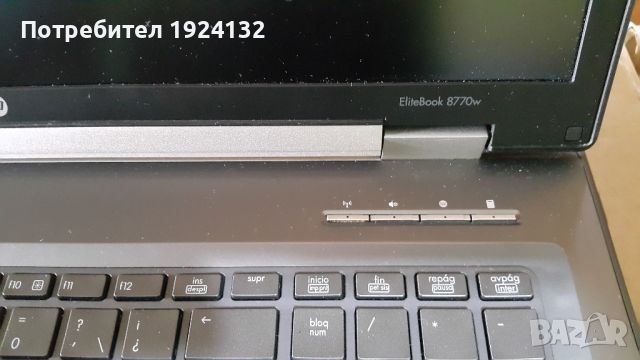 Hp EliteBook 8770w i7 работна станция, снимка 3 - Лаптопи за работа - 46388574