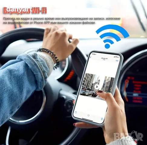 1080P HD Камера за Автомобил Бус или Камион с Нощно Виждане и 24/7 Паркинг Мониторинг, снимка 5 - Аксесоари и консумативи - 50247139