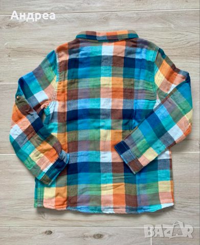 Детска карирана риза с дълъг ръкав LC WAIKIKI размер 116 см - 122 см, снимка 3 - Детски ризи - 45781411