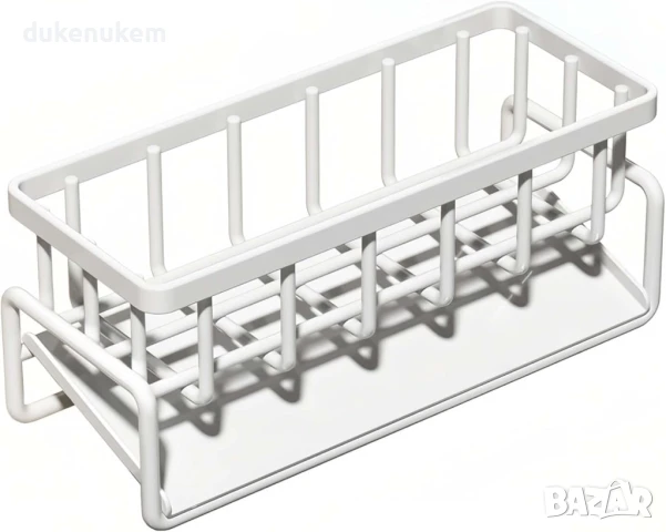 НОВ! Кухненски органайзер за мивка – с отцедник и куки