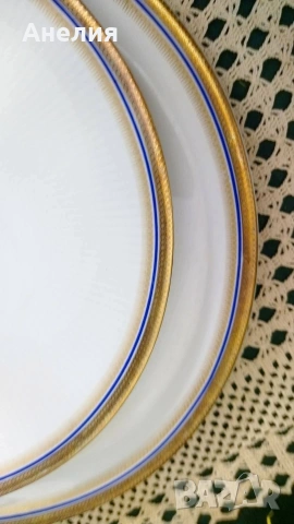 Mitterteich Bavaria кобалт и злато много неща , снимка 11 - Чинии - 54240164