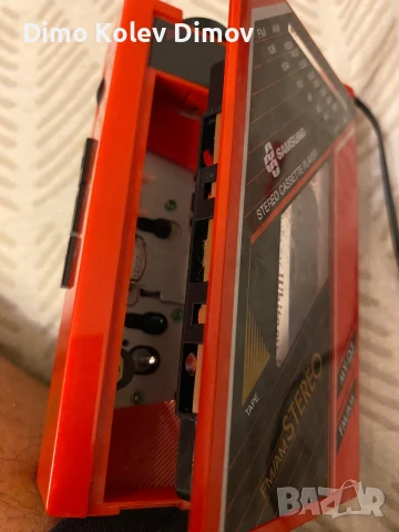 SAMSUNG MY-Q3R Walkman Red с Радио. Mega Rare!, снимка 9 - Радиокасетофони, транзистори - 51329791