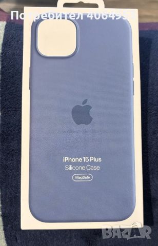 iPhone 15 plus силиконов кейс