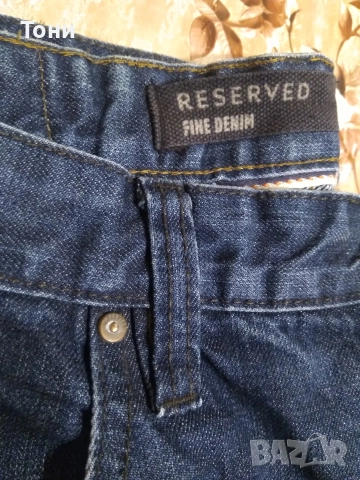 RESERVED Оригинал Нови Мъжки Дънки L, снимка 3 - Дънки - 52543135