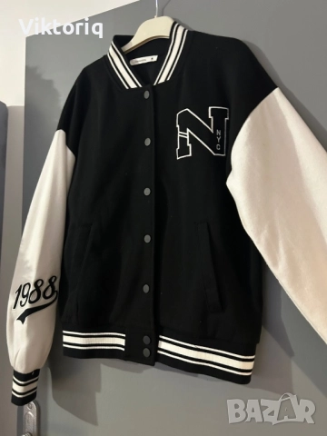 Суичър бомбър дамски черен