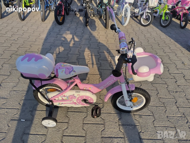 BYOX Велосипед 12" 1202 розов, снимка 2 - Велосипеди - 53759019