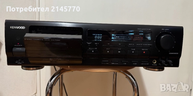 Kenwood KX-7050 триглав дек, три мотора, снимка 1