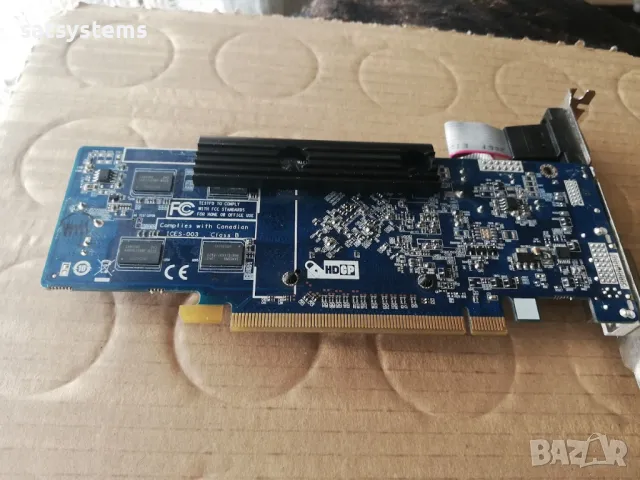 Видео карта ATi Radeon Sapphire HD 4350 HDMI 1024MB GDDR2 64bit PCI-E , снимка 8 - Видеокарти - 47954042