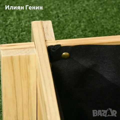 Повдигната леха Outsunny, сандъче за цветя, 3-етажна, отвор за дренаж, снимка 6 - Саксии и кашпи - 50733034