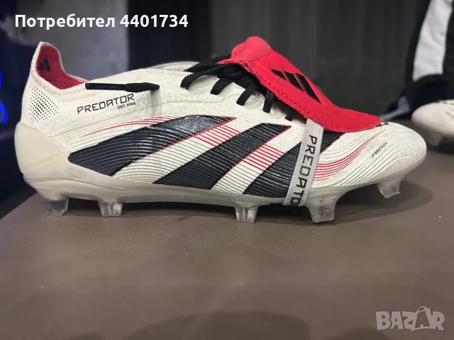 Детски футболни обувки  adidas Predator Elite Fold Over Tongue Firm Ground Football Boots, снимка 2 - Футбол - 49308960