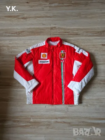 Оригинално мъжко яке Puma x Scuderia Ferrari F1 Team, снимка 1 - Якета - 48206620