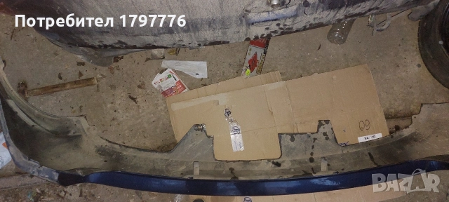 Задна броня за Опел Мерива 1.8 бензин (2003-2010)., снимка 3 - Части - 52956947