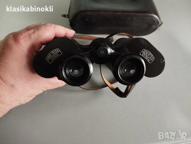 ТОП Немски Бинокъл Carl Zeiss Jena-JENOPTEM-10 х 50W--ГДР, снимка 2 - Екипировка - 52678421