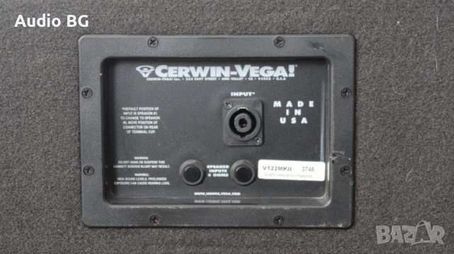 Cerwin Vega V-122 MK2 Made in Usa, снимка 7 - Тонколони - 54146107