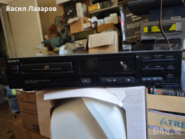 Sony compact disc player cdp-312