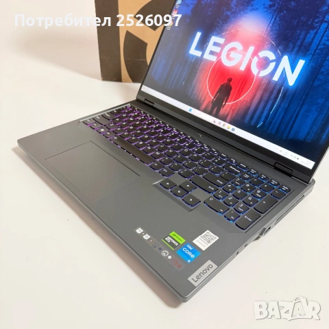Lenovo Legion Pro 5/16” WQXGA 2.5K/i5-14500HX/RTX 4060 8GB/16GB/1TB, снимка 4 - Лаптопи за игри - 53163309