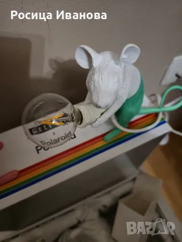 Seletti and Polaroid- нощна лампа, снимка 4 - Настолни лампи - 50060598