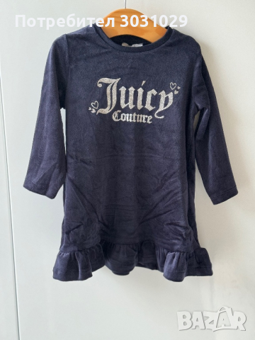 Рокля Juicy Couture , снимка 2 - Бебешки рокли - 44936784