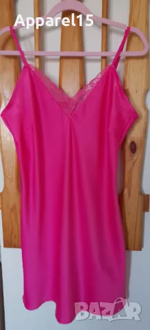 Esmara нова розова сатенена нощница EUR 42, снимка 3 - Нощници - 50224377