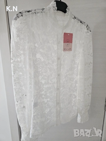 Риза с дантела , размер С