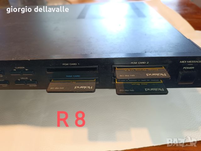 Програмируем електронен комплект барабани ROLAND R 8, снимка 6 - Синтезатори - 45142467