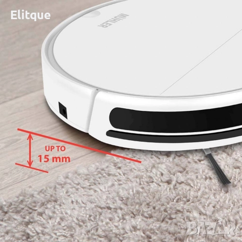 Прахосмукачка 2в1 робот и моп за сухо и мокро почистване MUHLER Bobby 1, снимка 5 - Прахосмукачки - 52832745