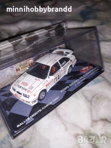 Skoda Octavia WRC Renault 11 Turbo Ford Sierra RS Cosworth 1.43 Eaglemoss Rally Monte Carlo, снимка 4 - Колекции - 46572474