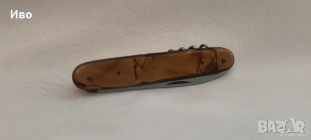 Ретро българско джобно ножче Буковец , снимка 4 - Колекции - 54281565