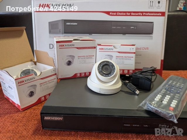 Система за външно/вътрешно видео наблюдение и запис, снимка 2 - Комплекти за видеонаблюдение - 52627897