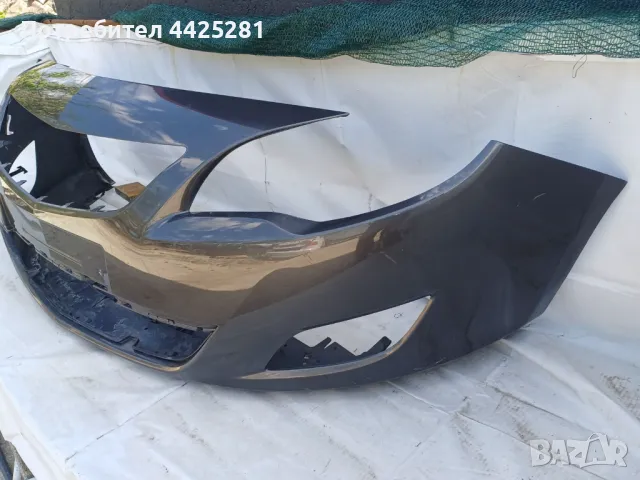 предна броня Opel Astra J 2009-2013 г. #1043V., снимка 2 - Части - 50153904