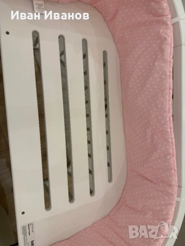 Бебешко легло /кошара next to me Baby Bay, снимка 8 - Бебешки легла и матраци - 53988951