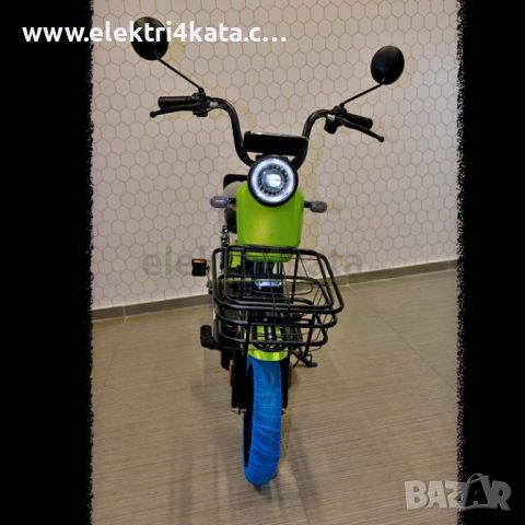 Електрически скутер с двойна седалка, снимка 2 - Мотоциклети и мототехника - 45342586