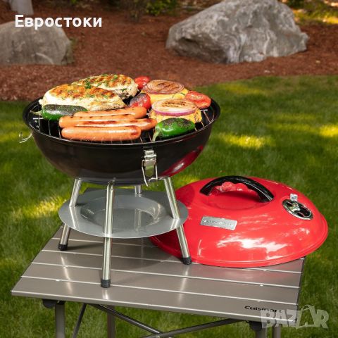 Cuisinart CCG190RB настолен грил , барбекю, скара, снимка 7 - Скари - 46117613