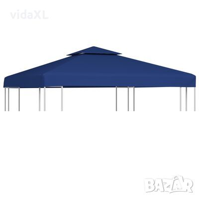 vidaXL Покривало за шатра, резервно, тъмно синьо, 310 гр/м², 3х3 м（SKU:40879, снимка 1 - Градински мебели, декорация  - 45594964