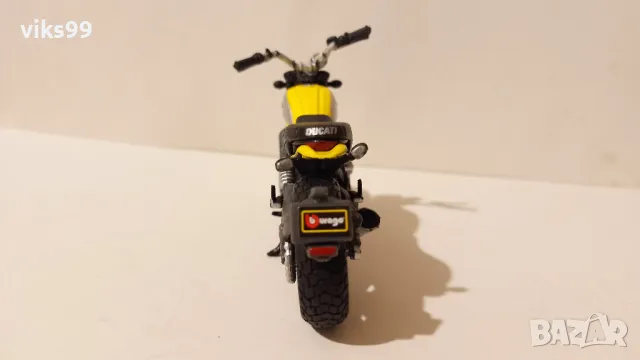 Bburago Ducati Scrambler - Мащаб 1:18, снимка 2 - Колекции - 47033299