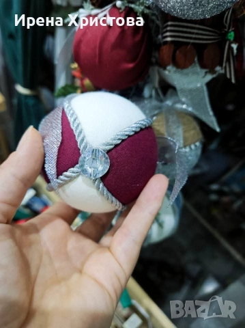 Ръчно изработени Коледни играчки, снимка 14 - Декорация за дома - 52685285